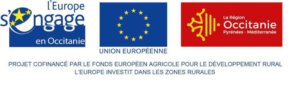 logo union européenne région occitanie et l'europe s'engage